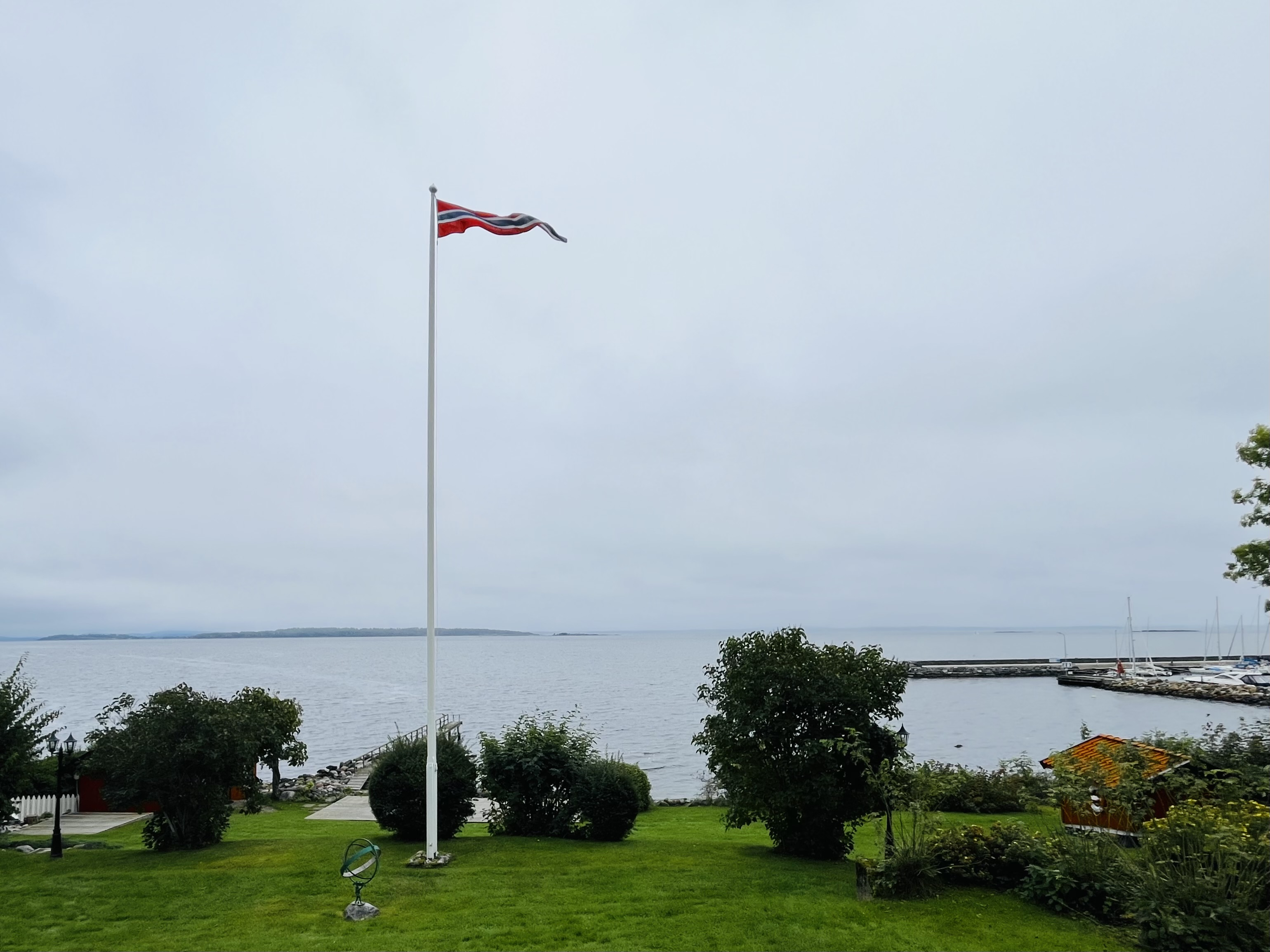 View of Oslofjord, on the Norwegian coast